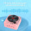 Ασύρματο ηχείο Bluetooth με μικρόφωνο PAVEOS, συμβατό με Pink-a, μίνι φορητό υπογούφερ, 5