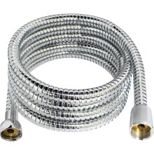 Premium 84" (7 fot) dusjslange i rustfritt stål (SS304) med messingkoblinger, polert krom