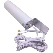 Antena externa LTE 3G/4G para exteriores con conectores duales CRC9/TS9/SMA de 5 m para módem/router 3G/4G.