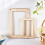 2 σετ ξύλινων αργαλειών πλεξίματος DIY με ξύλινο σκελετό & βελόνα & πιρούνι & ραβδί 4