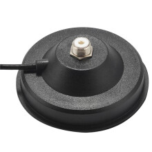 5X Mobile Car Antenna Magnetic Roof Mount Base 5M 16.4 Ft RG58 Coax Cable UHF Male