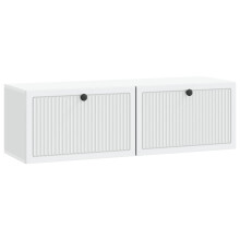 vidaXL Wall-Mounted TV Cabinet White 98 x 31 x 30 cm Engineered Wood