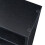 Étagère - HELLOSHOP26 - Meuble CD - 12 compartiments réglables - 175 x 20 x 20 cm - Noir mat 5
