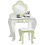 ZONEKIZ Tocador para Niña Blanco 55 x 34 x 87.5 cm 1