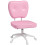 Vinsetto Silla de Escritorio Rosa 46 x 59 x 92 cm 1