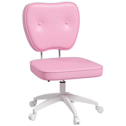 Vinsetto Silla de Escritorio Rosa 46 x 59 x 92 cm