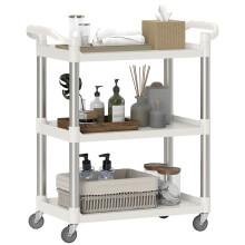 Carrito Auxiliar Blanco 88 x 44 x 93 cm