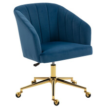 Silla de Oficina Azul 61 x 60 x 92.5 cm