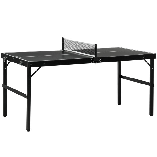 Mesa de Ping-Pong Negro 152 x 76 x 72 cm