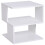 Homcom Mesilla Centro 2 Nivele Blanco 40 x 40 x 43cm 1