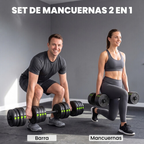 Kit de Mancuerna Multicolor 105 x 20 x 20 cm 2