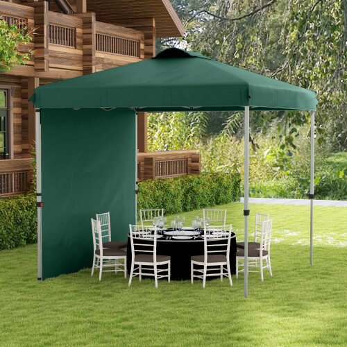 Outsunny Carpa Plegable Verde 247 x 247 x 268 cm 1