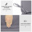 Outsunny Cojines para Columpio Gris 130 x 45 x 5 cm 5