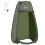 Outsunny Tienda de Ducha Verde 100 x 100 x 185cm 1