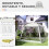 Outsunny Carpa con Mosquitera Blanco 300 x 300 x 240 cm 6