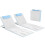 Outsunny Set 2 Esterillas Playa Beige 134 x 48 x 43 cm 1