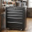 Homcom Carro de Herramienta Negro 61.5 x 33 x 82.5 cm 2