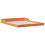 VidaXL vidaXL Bed Frame Wax Brown 160 x 210 cm Solid Pine Wood 3