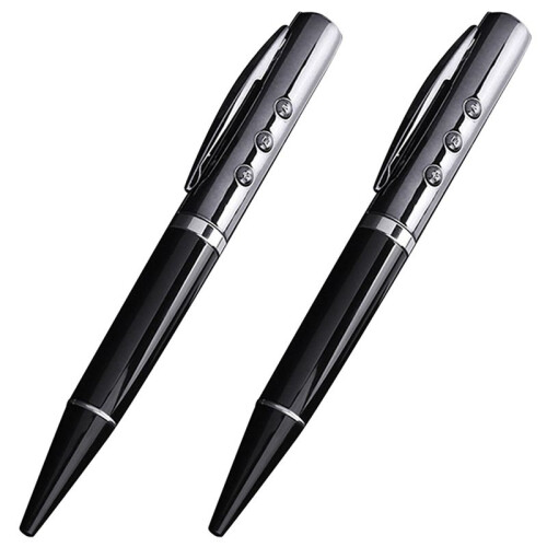 2X Pen MP3 Player USB Portable Music Player Multifunctional Student Writable Pen Player Black