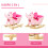 Homcom Caballito Balancín Infantil Rosa 60 x 35 x 45 cm 6