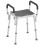 Homcom Taburete de Ducha Bicolor 52 x 45 x 69 cm 1