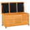 Outsunny Baúl de Almacenaje Marrón 127 x 56 x 60 cm 1