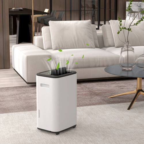 Homcom Deshumidificador Blanco 33.5 x 26 x 53 cm 1