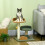 PawHut Árbol para Gato Multicolor 43 x 39 x 52 cm 2