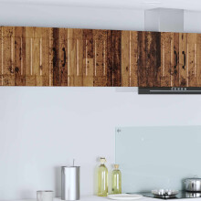 vidaXL Wall Cabinet LUCCA 2 pcs Old Wood 50 x 31 x 40 cm