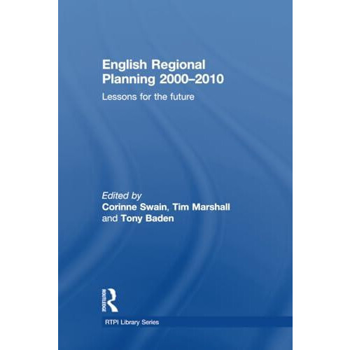 English Regional Planning 20002010 Hardcover Book