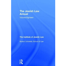 Jewish Law Annual Volume 18 Hardcover Book