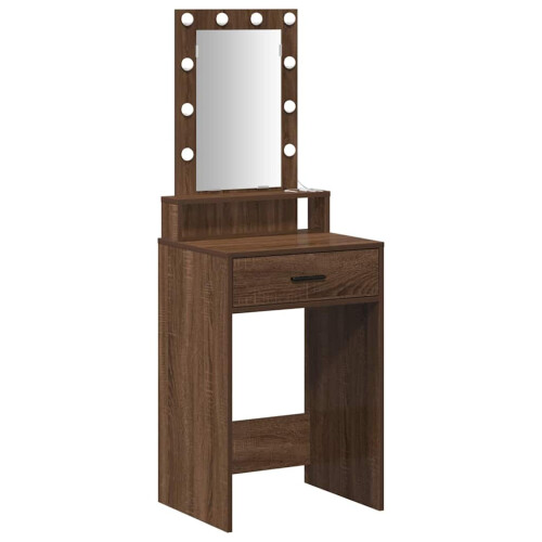 VidaXL vidaXL Dressing Table Brown 50 x 41 x 140 cm Engineered Wood 1