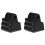 2X Inline Skate Brake Stop Roller Skates Stoppers for Outdoor Roller Skating Black 1