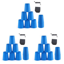36Pcs Kid Quick Stacking Cups Set Speed Training Game Fun Stacking Cup Fast Paced Game for Boys Girls