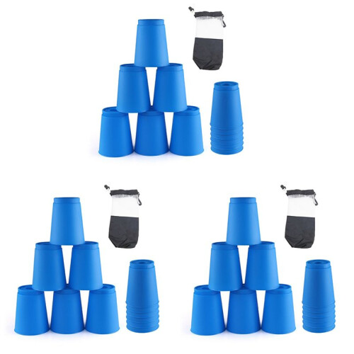 36Pcs Kid Quick Stacking Cups Set  Speed Training Game Fun Stacking Cup Fast Paced Game for Boys Girls