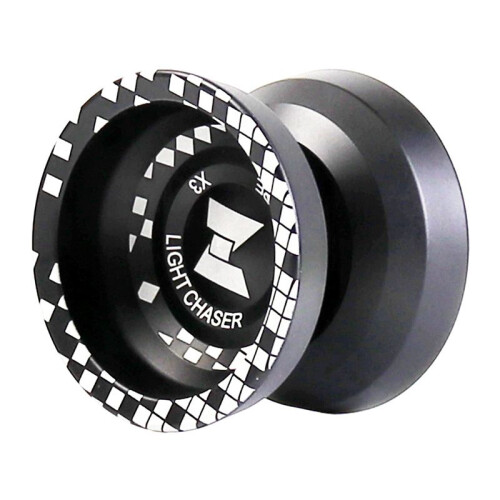 2X Unresponsive LIGHT CHASER X3 Competitive Yo-Yo,Alloy Yoyo for Beginners,and Practise Tricks with Glove and Strings 1