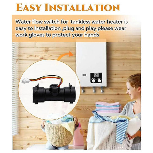 Water Sensor RV Tankless-Water Heater with Installation Accessories 1