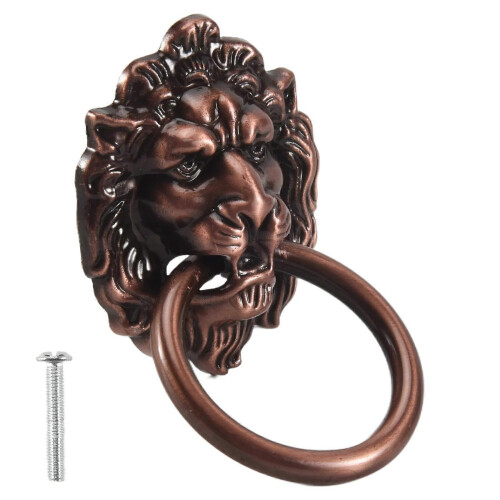 Antique Style Metal Shaped Drawer Pull Handle 2.5 2
