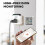Programmable Smart WiFi Thermostat Socket for Heater with Voice Control Compatible with for Tuya Home Systems EU Plug 3