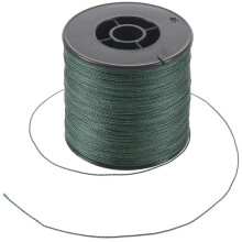 8 Pcs 500M 100LB 0.5mm Super Strong Braided Fishing PE 4 Strands Color:Dark Green