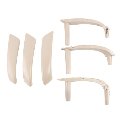 Door Pull Handle Kit for  Octavia 2007-2014 Inner Door Trim Grab Cover Accessories Beige