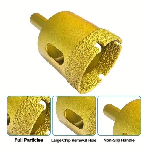 12pcs Diamond Drill Bit Drilling Tool Set for Glass and Ceramic Tiles 6-35mm Diamond Drill Bits Set 2