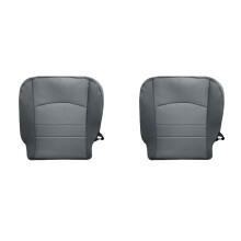 2X for Ram 1500 2500 3500 2013 2014 2015 - 2018 Driver Bottom Fabric Cover Replacement Gray