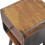 Dark Brown Wooden Lower Bedside, 30*30*55cm 7
