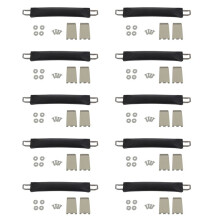 10X Suitcase Handle, Suitcase Luggage Case Handle Flexible 25cm Spare Strap Handle Grip Replacement