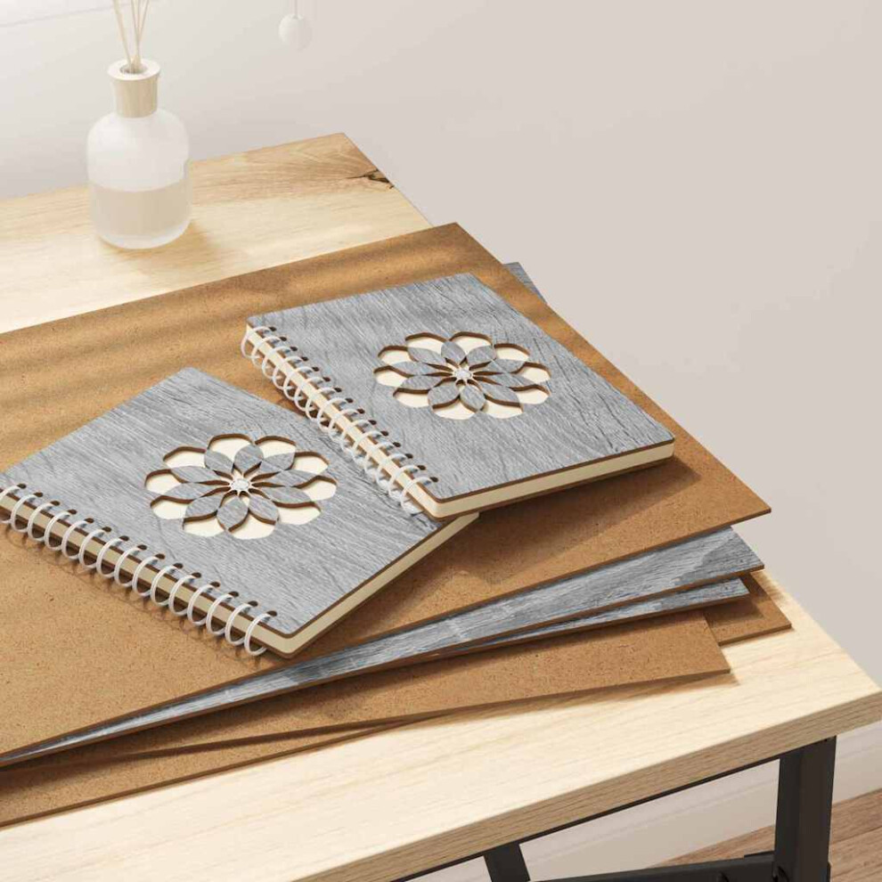 Vidaxl Decor Panels 50 Pcs Grey Sonoma 30 X 42 X 0.27 Cm