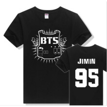 (S,Jimin)Kpop Bts Tshirt Bangtan Boys Tshirt Suga Tops Tee Unisex Jung Kook Jhope Jin V