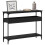 VidaXL vidaXL Console Table Black oak 100 x 29 x 75 cm Engineered wood 2