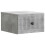VidaXL vidaXL Wall-Mounted Bedside Cabinet with Drawer 2 pcs Concrete Grey 2