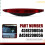 High Mounted Brake Light Third Additional Brake Light 4518200056 A4518200056 for  FORTWO Coupe 451 6
